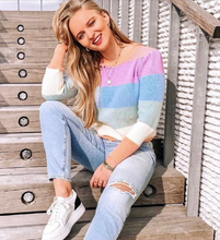 Load image into Gallery viewer, Rainbow sweater